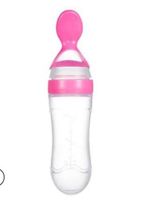 Baby Spoon Bottle Feeder Dropper Silicone Spoons for Feeding