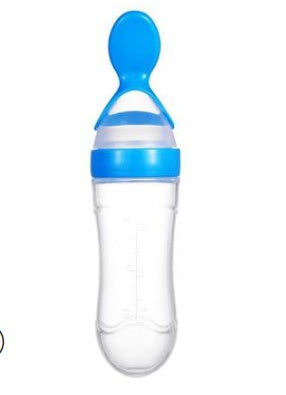 Baby Spoon Bottle Feeder Dropper Silicone Spoons for Feeding