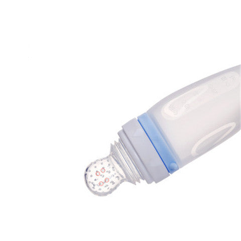 Rice Cereal Spoon Milk Bottle Baby