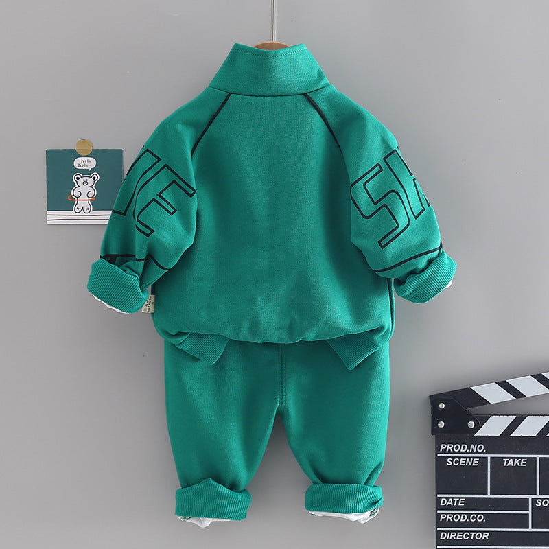 Baby Boy Autumn Clothes Suit Two-piece Set