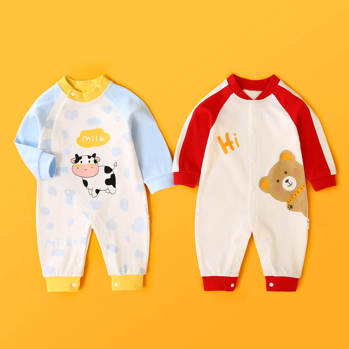 Long-sleeved Romper Girl Baby Clothes Autumn Suit